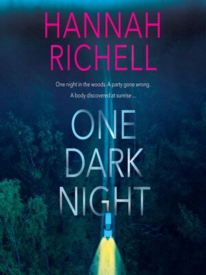 cover image of One Dark Night